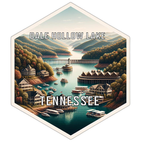 Dale Hollow Lake Tennessee Travel Destination Souvenir Vinyl Decal Sticker 2-Inch