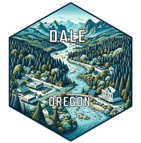 Dale Oregon Travel Destination Souvenir Vinyl Decal Sticker 2-Inch