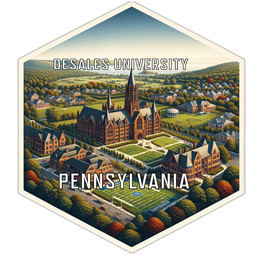 Desales University Pennsylvania Travel Destination Souvenir Vinyl Decal Sticker 2-Inch