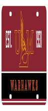Load image into Gallery viewer, NCAA University of Louisiana Monroe Metal License Plate - Lightweight, Sturdy &amp; Versatile
