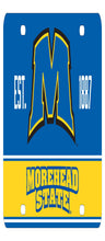 Load image into Gallery viewer, NCAA Morehead State University Metal License Plate - Lightweight, Sturdy &amp; Versatile
