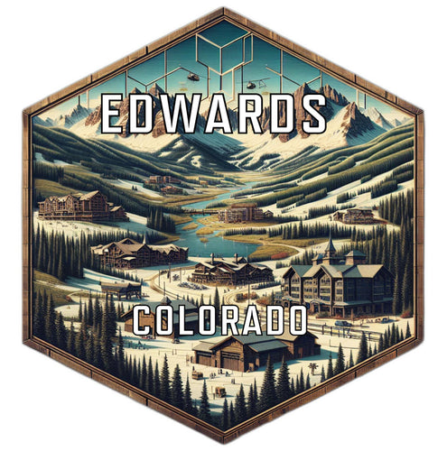 Edwards Colorado Travel Destination Souvenir Vinyl Decal Sticker 2-Inch