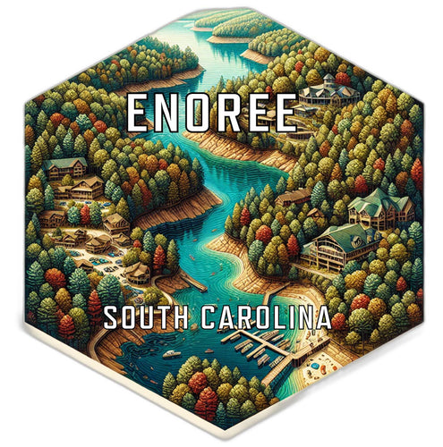 Enoree South Carolina Travel Destination Souvenir Vinyl Decal Sticker 2-Inch