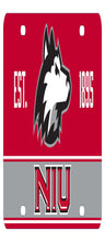 Load image into Gallery viewer, NCAA Northern Illinois Huskies Metal License Plate - Lightweight, Sturdy &amp; Versatile
