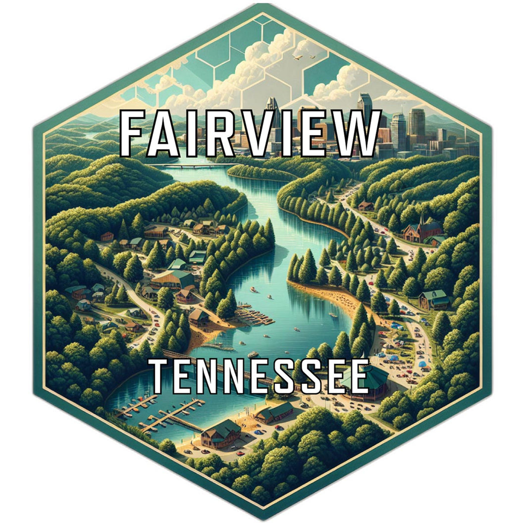 Fairview Tennessee Travel Destination Souvenir Vinyl Decal Sticker 2-Inch