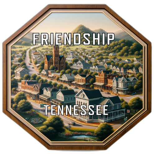 Friendship Tennessee Travel Destination Souvenir Vinyl Decal Sticker 2-Inch