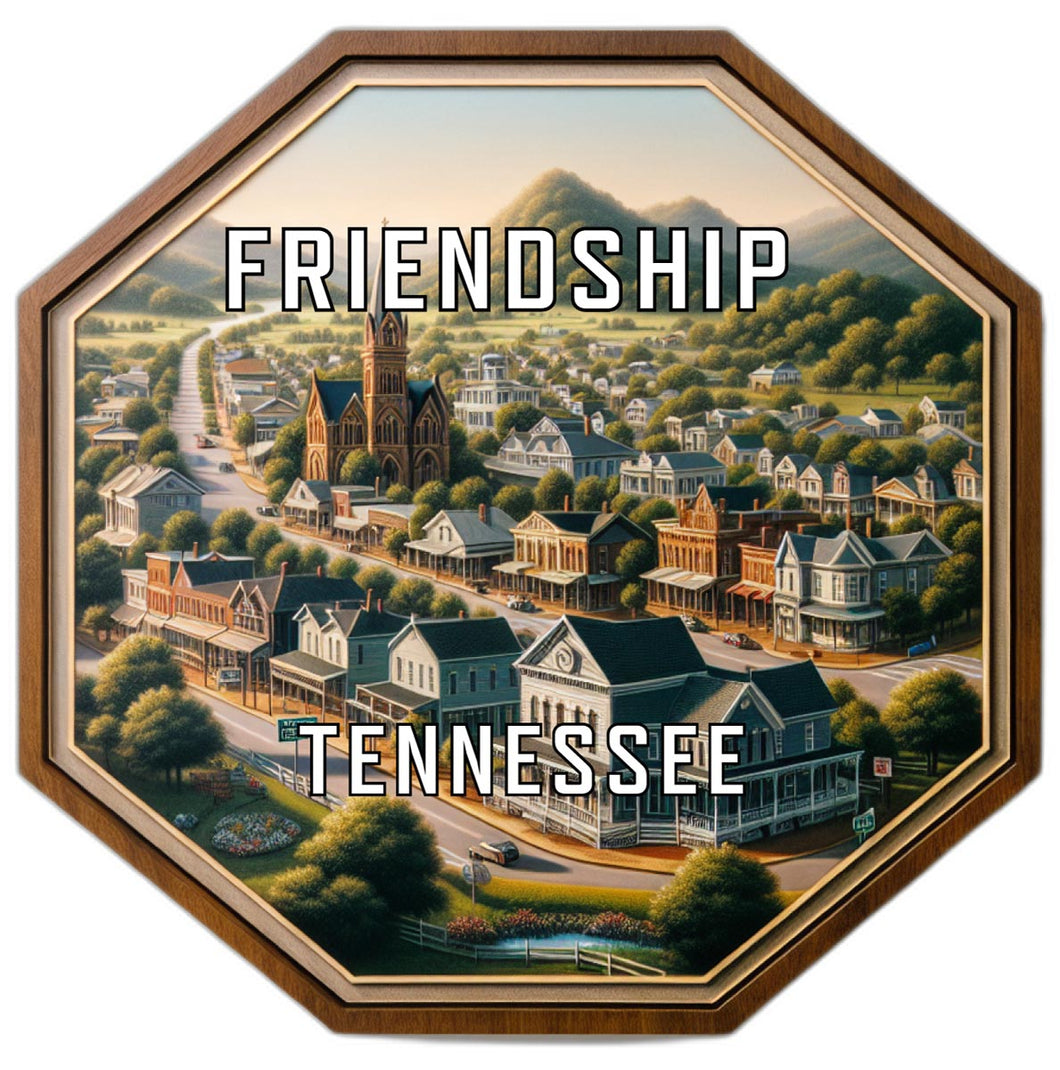 Friendship Tennessee Travel Destination Souvenir Vinyl Decal Sticker 2-Inch