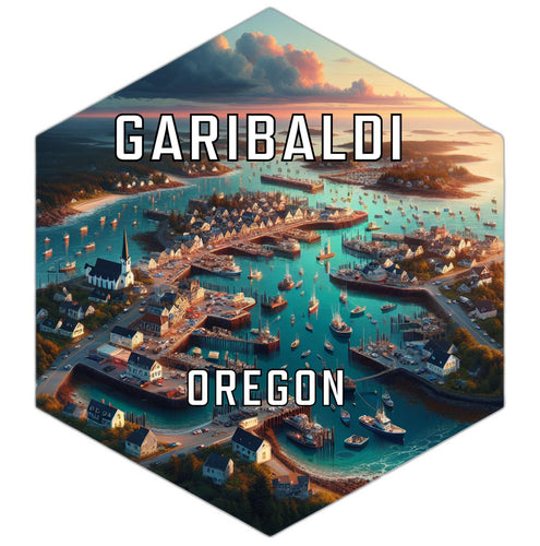 Garibaldi Oregon Travel Destination Souvenir Vinyl Decal Sticker 2-Inch
