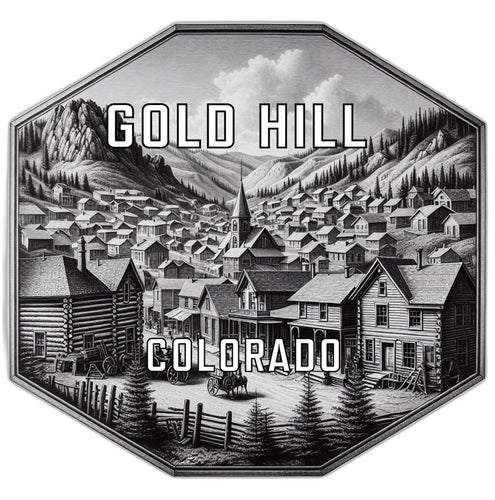 Gold Hill Colorado Travel Destination Souvenir Vinyl Decal Sticker 6-Inch