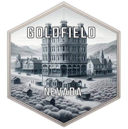 Goldfield Nevada Travel Destination Souvenir Vinyl Decal Sticker 2-Inch