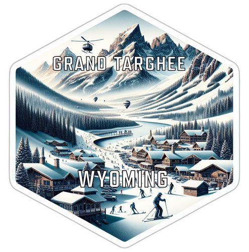 Grand Targhee Wyoming Travel Destination Souvenir Vinyl Decal Sticker 2-Inch