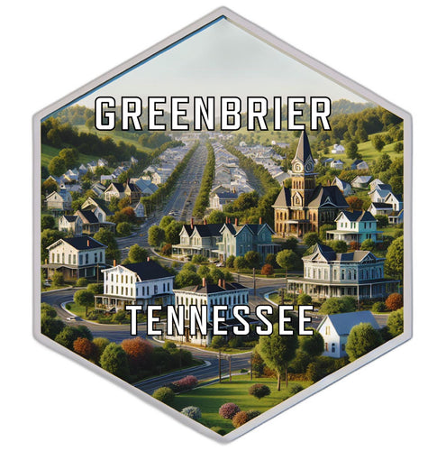 Greenbrier Tennessee Travel Destination Souvenir Vinyl Decal Sticker 2-Inch