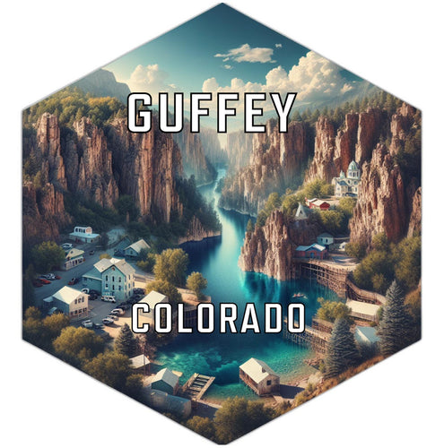 Guffey Colorado Travel Destination Souvenir Vinyl Decal Sticker 6-Inch