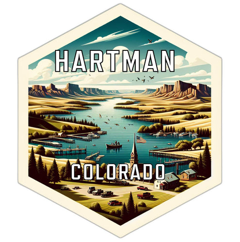Hartman Colorado Travel Destination Souvenir Vinyl Decal Sticker 6-Inch