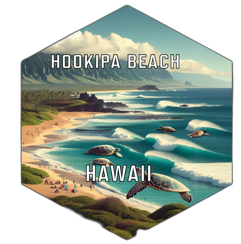 Ho Okipa Beach Hawaii Travel Destination Souvenir Vinyl Decal Sticker 6-Inch