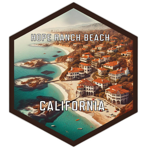 Hope Ranch Beach California Travel Destination Souvenir Vinyl Decal Sticker 2-Inch
