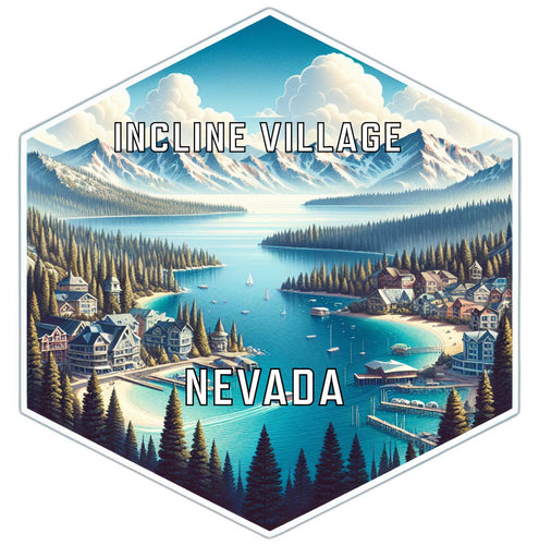 Incline Village Nevada Travel Destination Souvenir Vinyl Decal Sticker 2-Inch