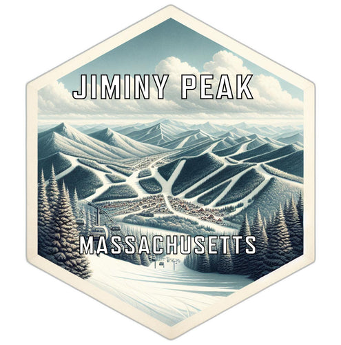 Jiminy Peak Massachusetts Travel Destination Souvenir Vinyl Decal Sticker 2-Inch