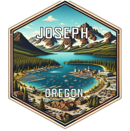 Joseph Oregon Travel Destination Souvenir Vinyl Decal Sticker 6-Inch