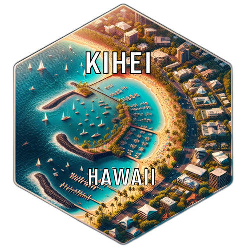 Kihei Hawaii Travel Destination Souvenir Vinyl Decal Sticker 2-Inch