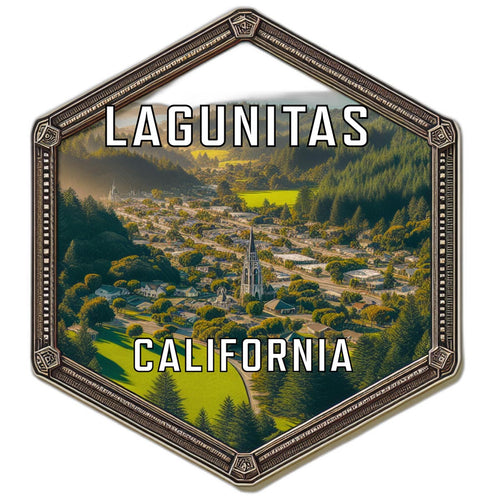 Lagunitas California Travel Destination Souvenir Vinyl Decal Sticker 6-Inch