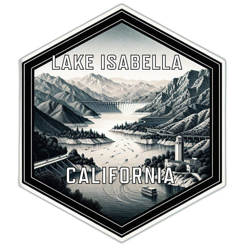Lake Isabella California Travel Destination Souvenir Vinyl Decal Sticker 6-Inch