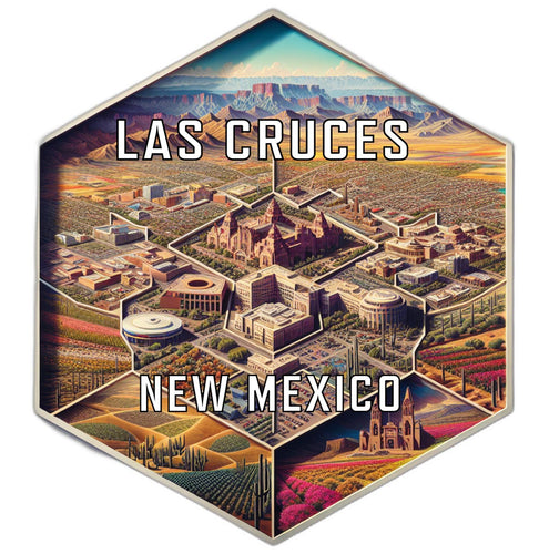 Las Cruces New Mexico Travel Destination Souvenir Vinyl Decal Sticker 2-Inch