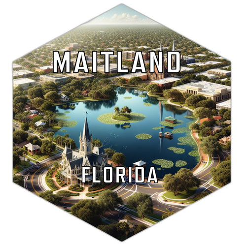 Maitland Florida Travel Destination Souvenir Vinyl Decal Sticker 2-Inch