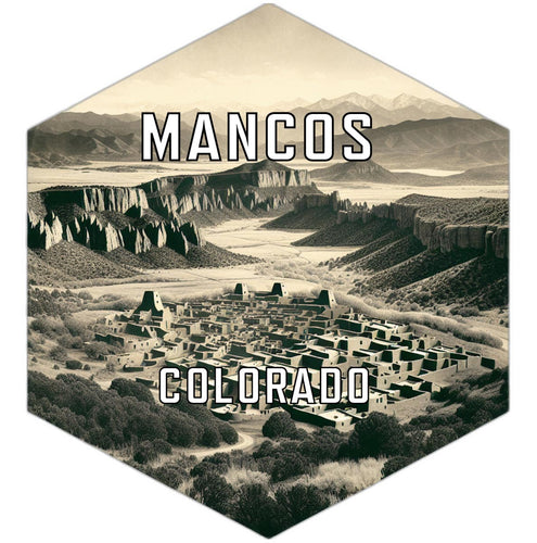 Mancos Colorado Travel Destination Souvenir Vinyl Decal Sticker 2-Inch