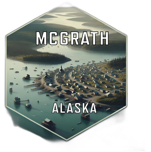 Mcgrath Alaska Travel Destination Souvenir Vinyl Decal Sticker 2-Inch