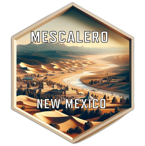 Mescalero New Mexico Travel Destination Souvenir Vinyl Decal Sticker 6-Inch