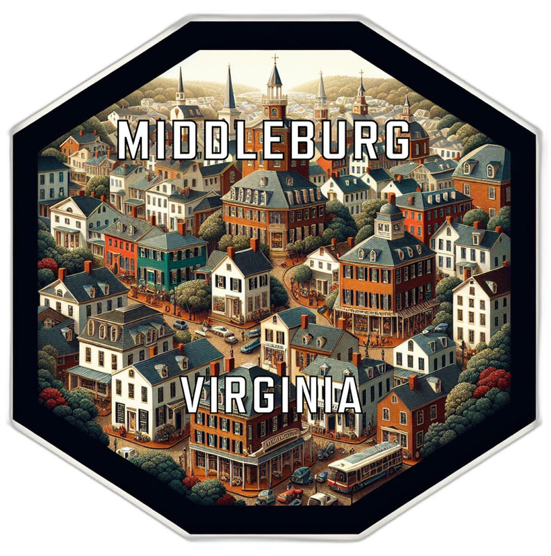 Middleburg Virginia Travel Destination Souvenir Vinyl Decal Sticker 2-Inch