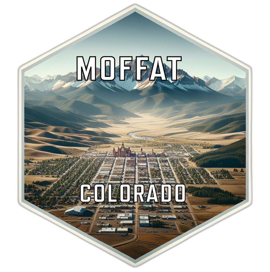 Moffat Colorado Travel Destination Souvenir Vinyl Decal Sticker 2-Inch