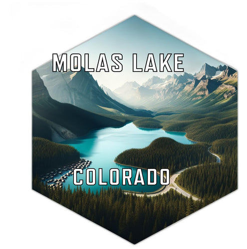 Molas Lake Colorado Travel Destination Souvenir Vinyl Decal Sticker 2-Inch
