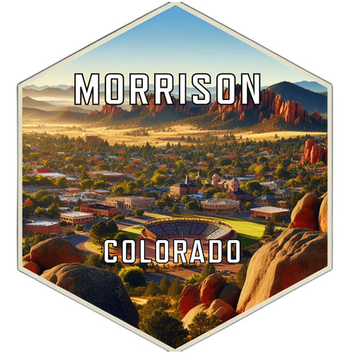 Morrison Colorado Travel Destination Souvenir Vinyl Decal Sticker 4-Inch