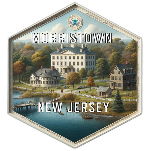 Morristown New Jersey Travel Destination Souvenir Vinyl Decal Sticker 2-Inch
