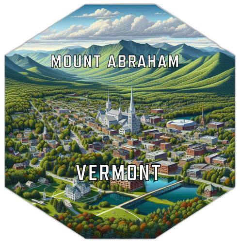 Mount Abraham Vermont Travel Destination Souvenir Vinyl Decal Sticker 2-Inch