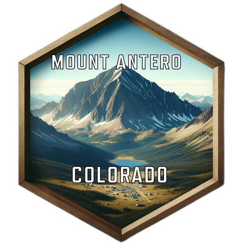 Mount Antero Colorado Travel Destination Souvenir Vinyl Decal Sticker 2-Inch