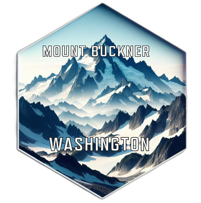 Mount Buckner Washington Travel Destination Souvenir Vinyl Decal Sticker 4-Inch