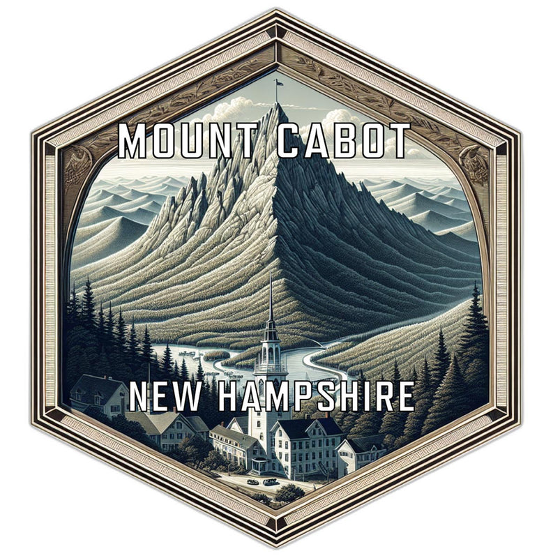 Mount Cabot New Hampshire Travel Destination Souvenir Vinyl Decal Sticker 2-Inch