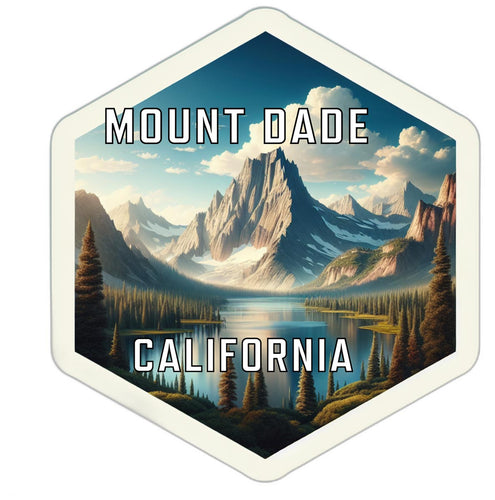 Mount Dade California Travel Destination Souvenir Vinyl Decal Sticker 6-Inch
