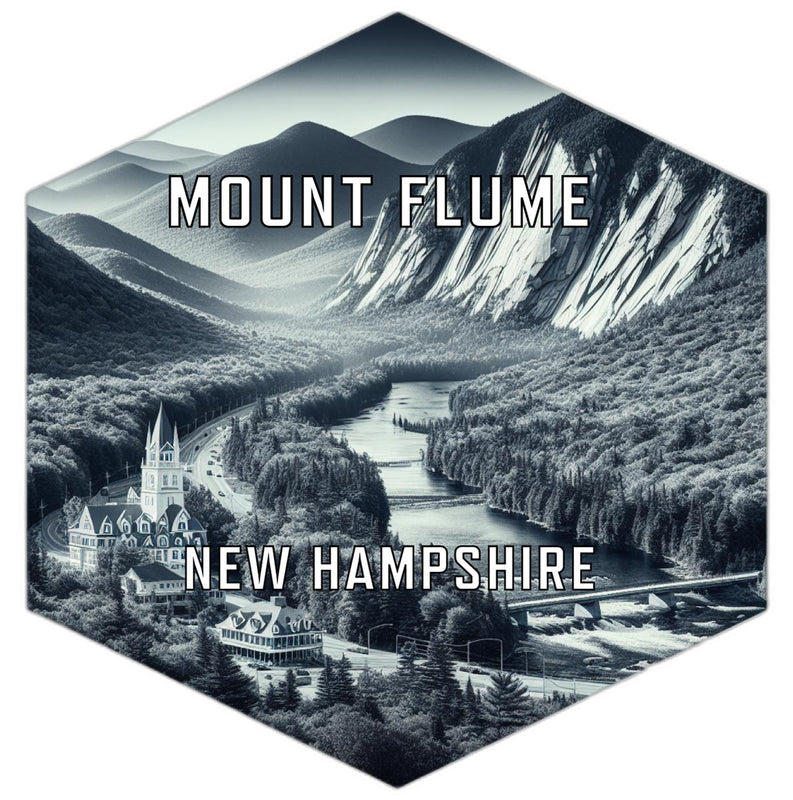 Mount Flume New Hampshire Travel Destination Souvenir Vinyl Decal Sticker 2-Inch