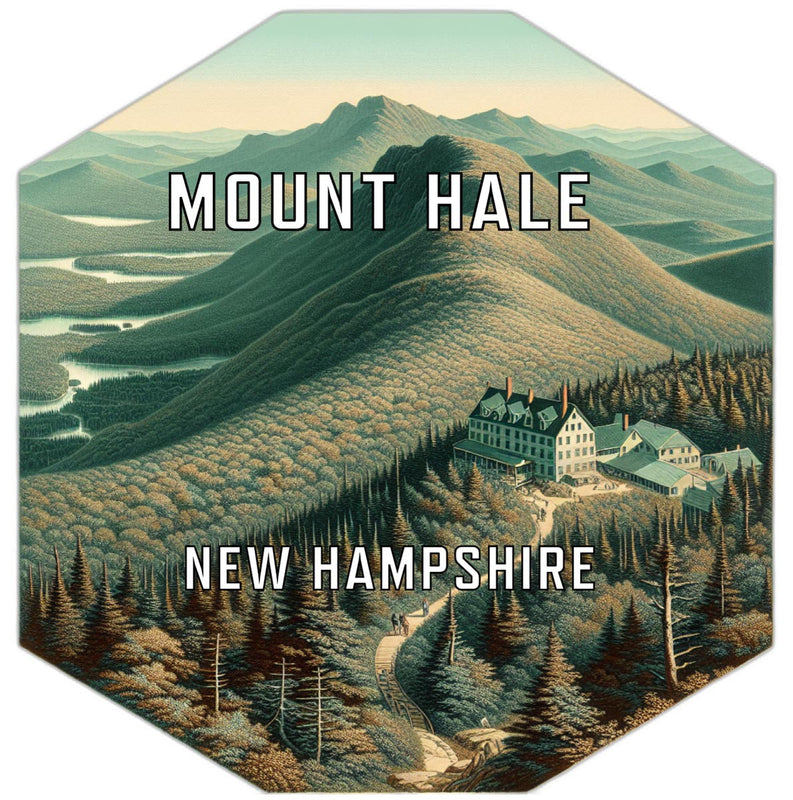 Mount Hale New Hampshire Travel Destination Souvenir Vinyl Decal Sticker 6-Inch