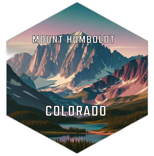 Mount Humboldt Colorado Travel Destination Souvenir Vinyl Decal Sticker 4-Inch