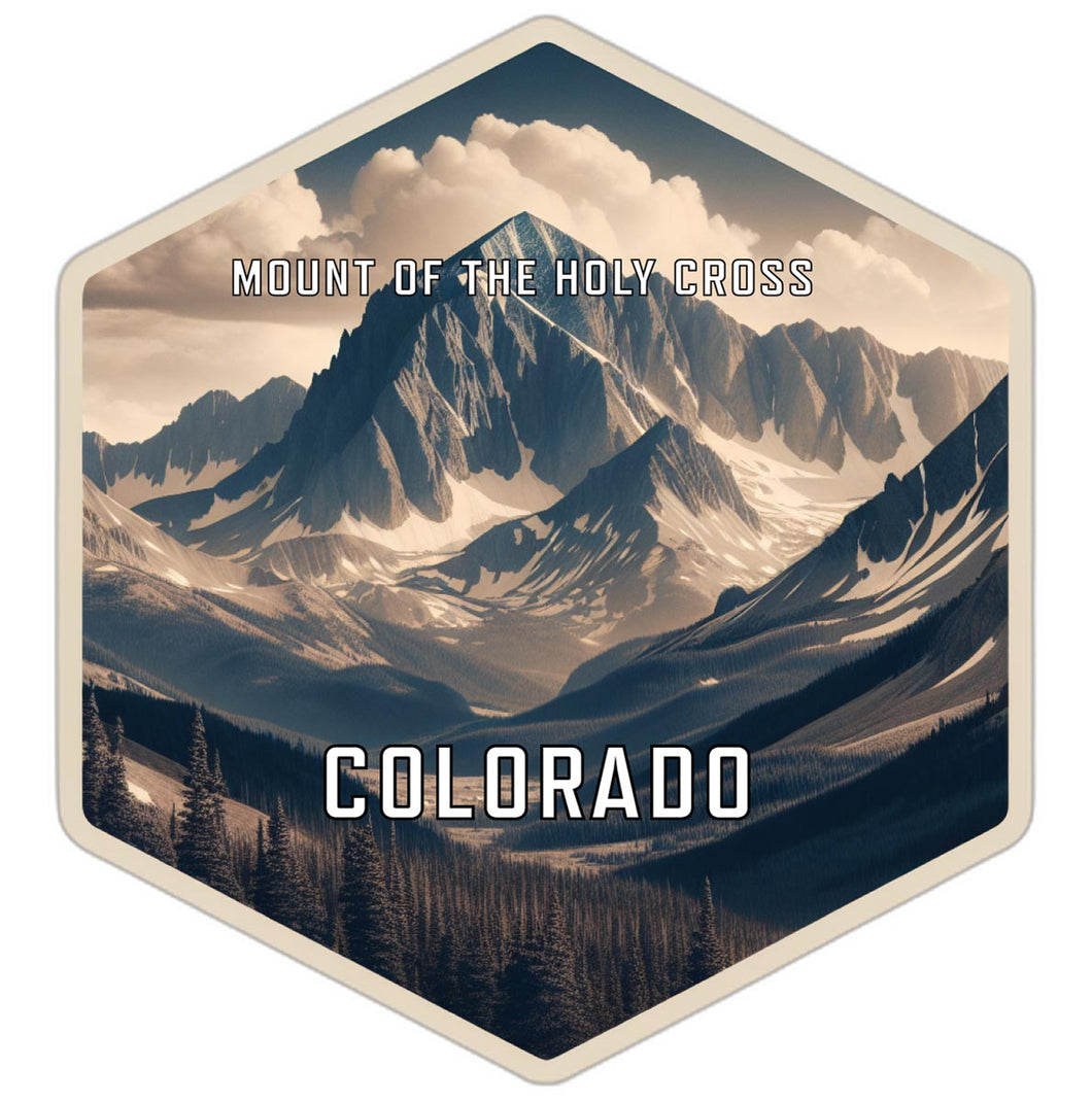 Mount Of The Holy Cross Colorado Travel Destination Souvenir Vinyl Decal Sticker 2-Inch