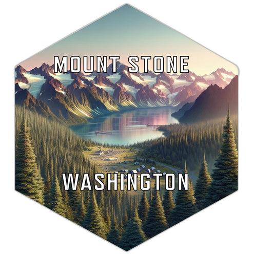Mount Stone Washington Travel Destination Souvenir Vinyl Decal Sticker 2-Inch