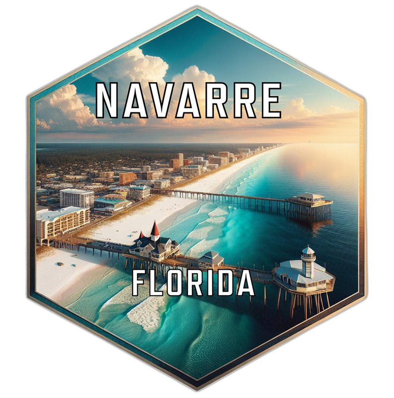 Navarre Florida Travel Destination Souvenir Vinyl Decal Sticker 6-Inch