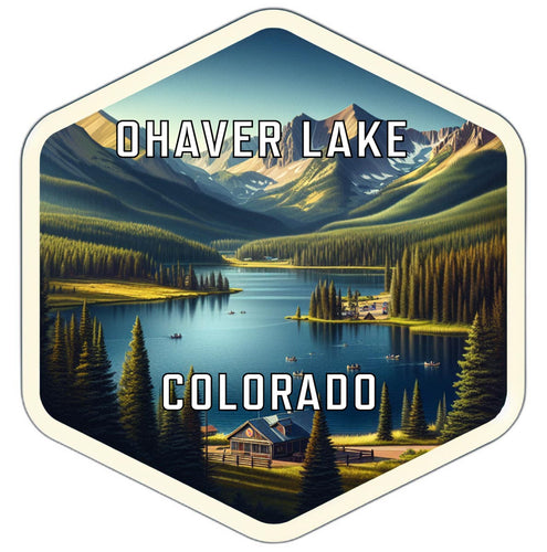 Ohaver Lake Colorado Travel Destination Souvenir Vinyl Decal Sticker 2-Inch