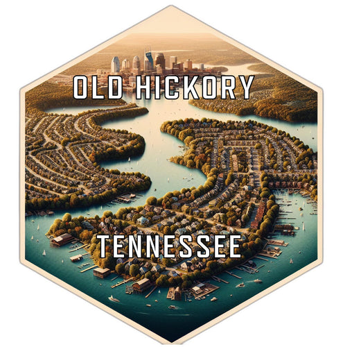 Old Hickory Tennessee Travel Destination Souvenir Vinyl Decal Sticker 2-Inch