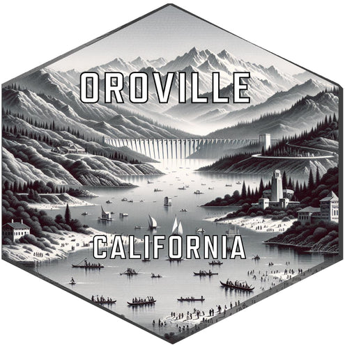 Oroville California Travel Destination Souvenir Vinyl Decal Sticker 2-Inch